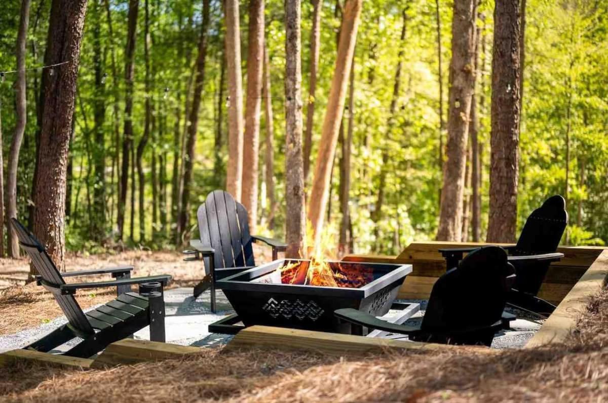 Helen Hikes Tubing 1 Acre Fire Pit Villa Sautee Nacoochee Luaran gambar